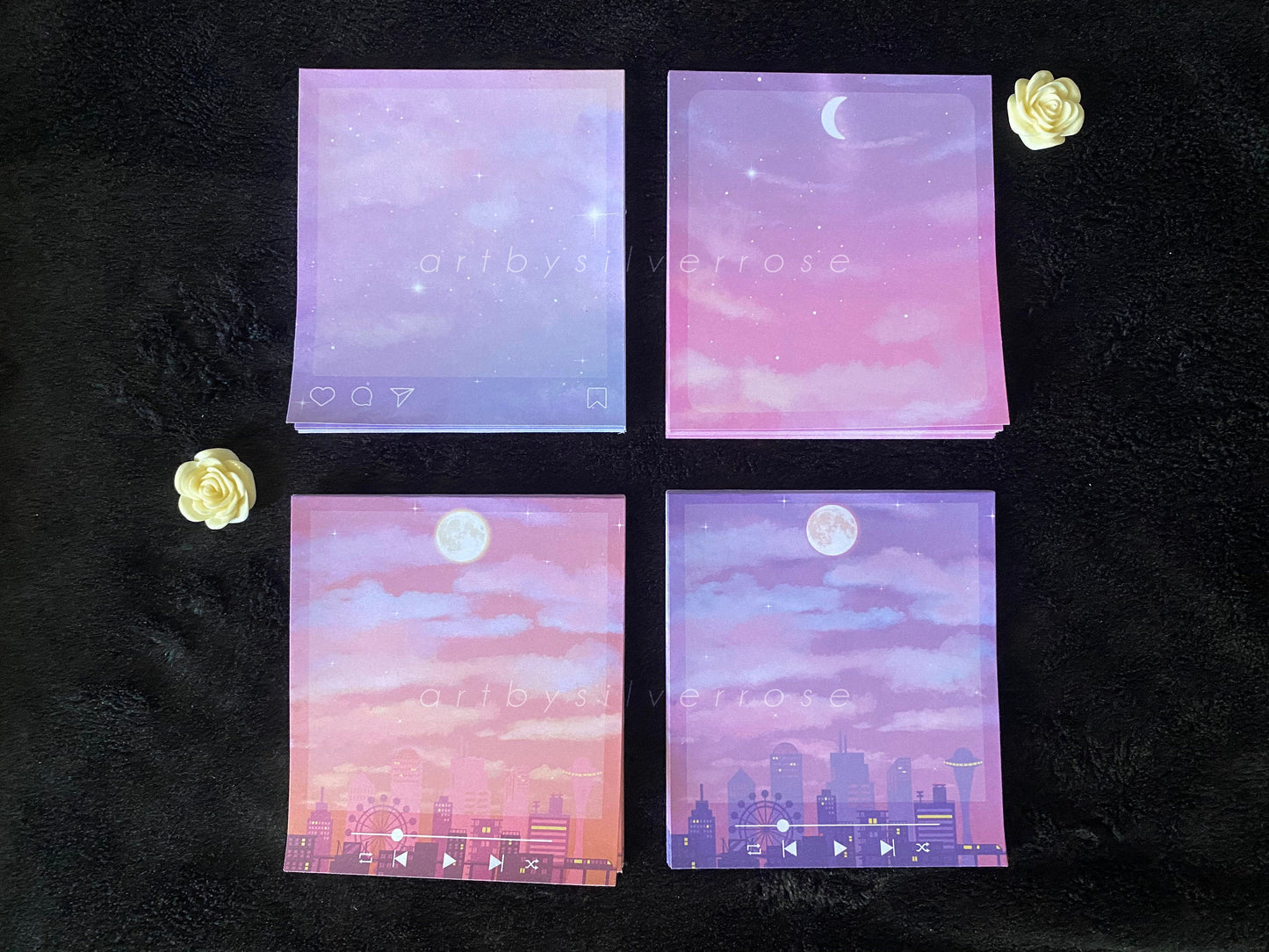 Handmade Aesthetic memo/note pads 2.0