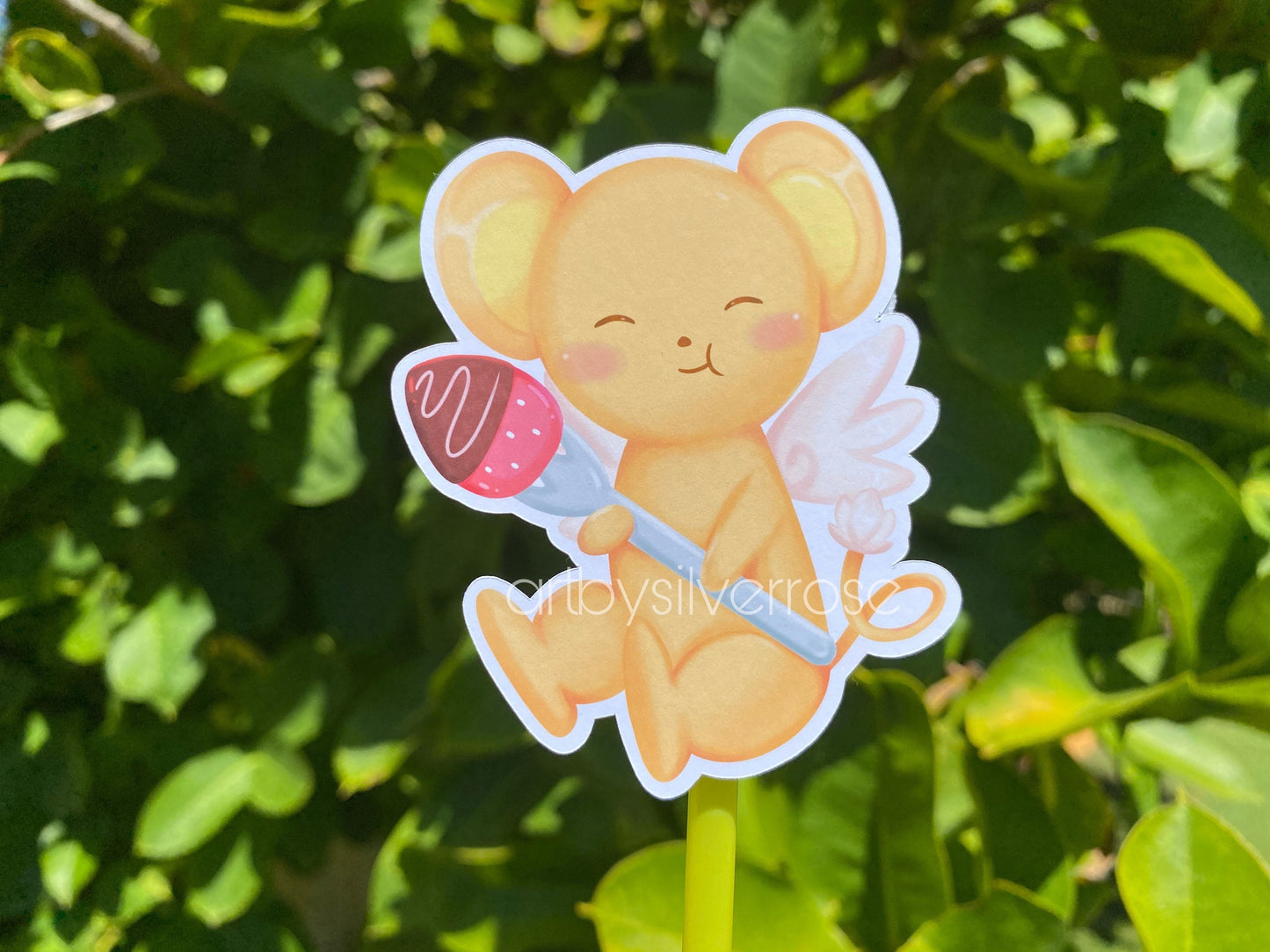 Cardcaptor Kero sticker Matte / Glossy/Holographic water resist