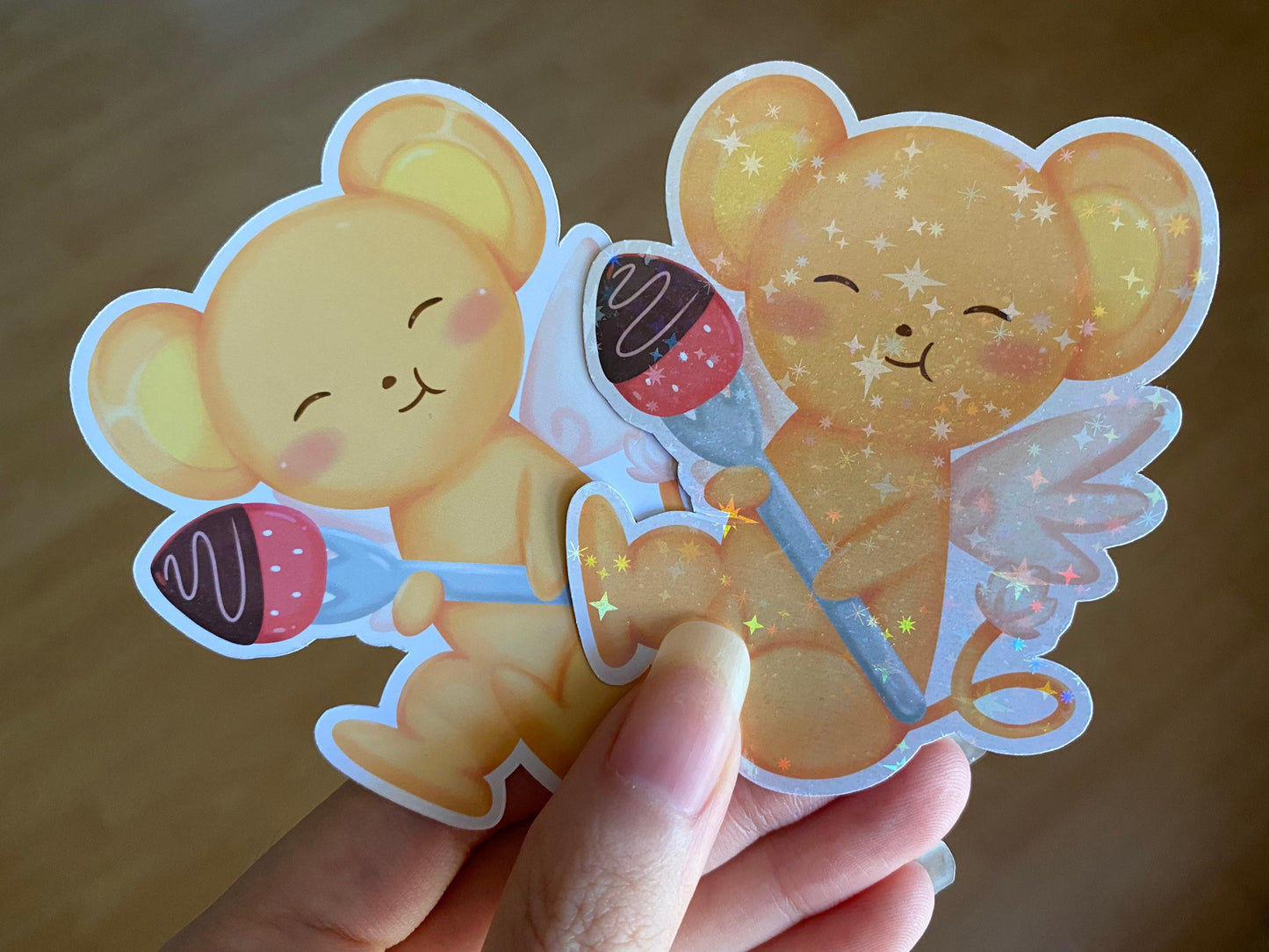 Cardcaptor Kero sticker Matte / Glossy/Holographic water resist