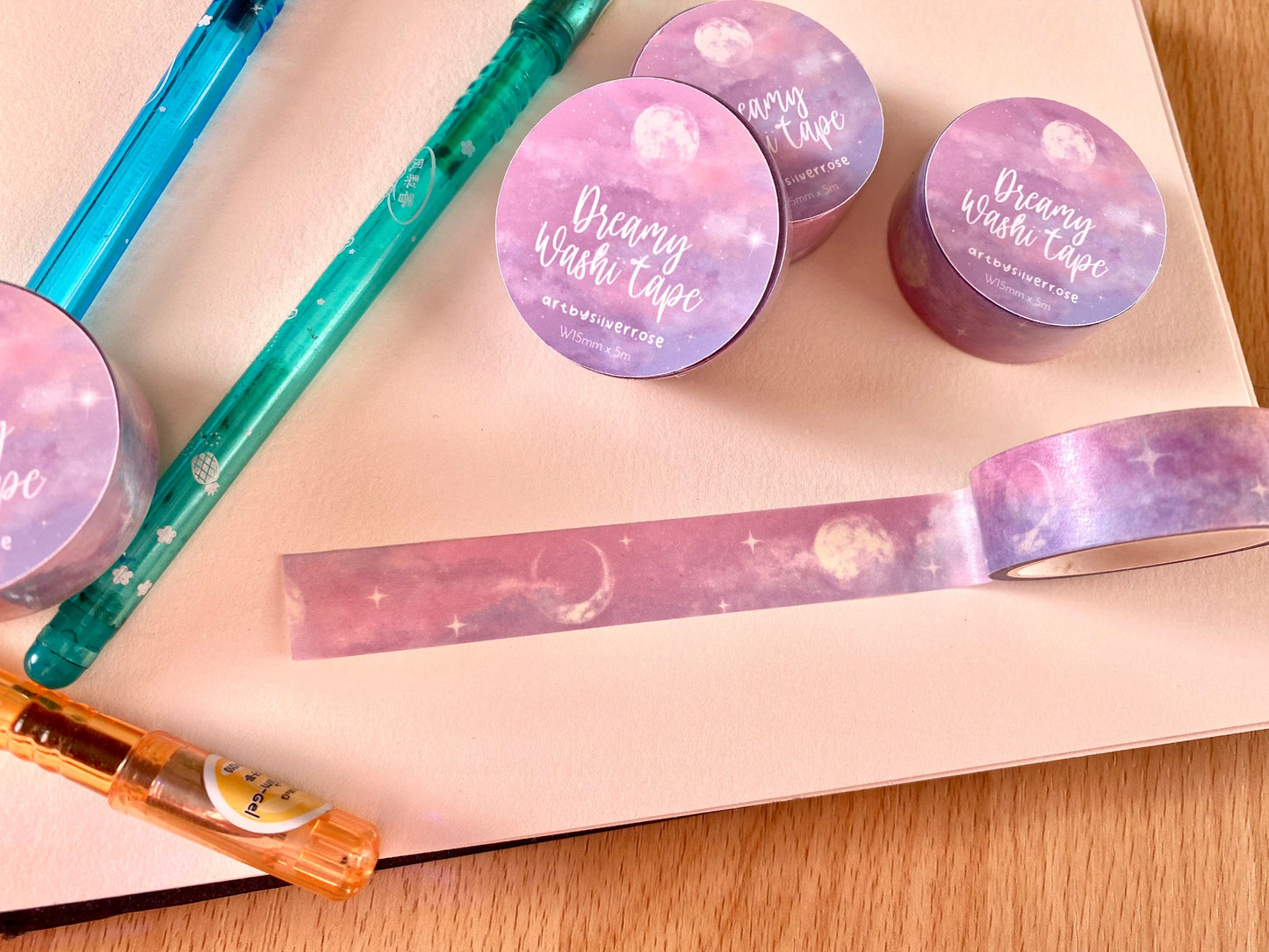 Dreamy Washi Tape W15mm x 5m