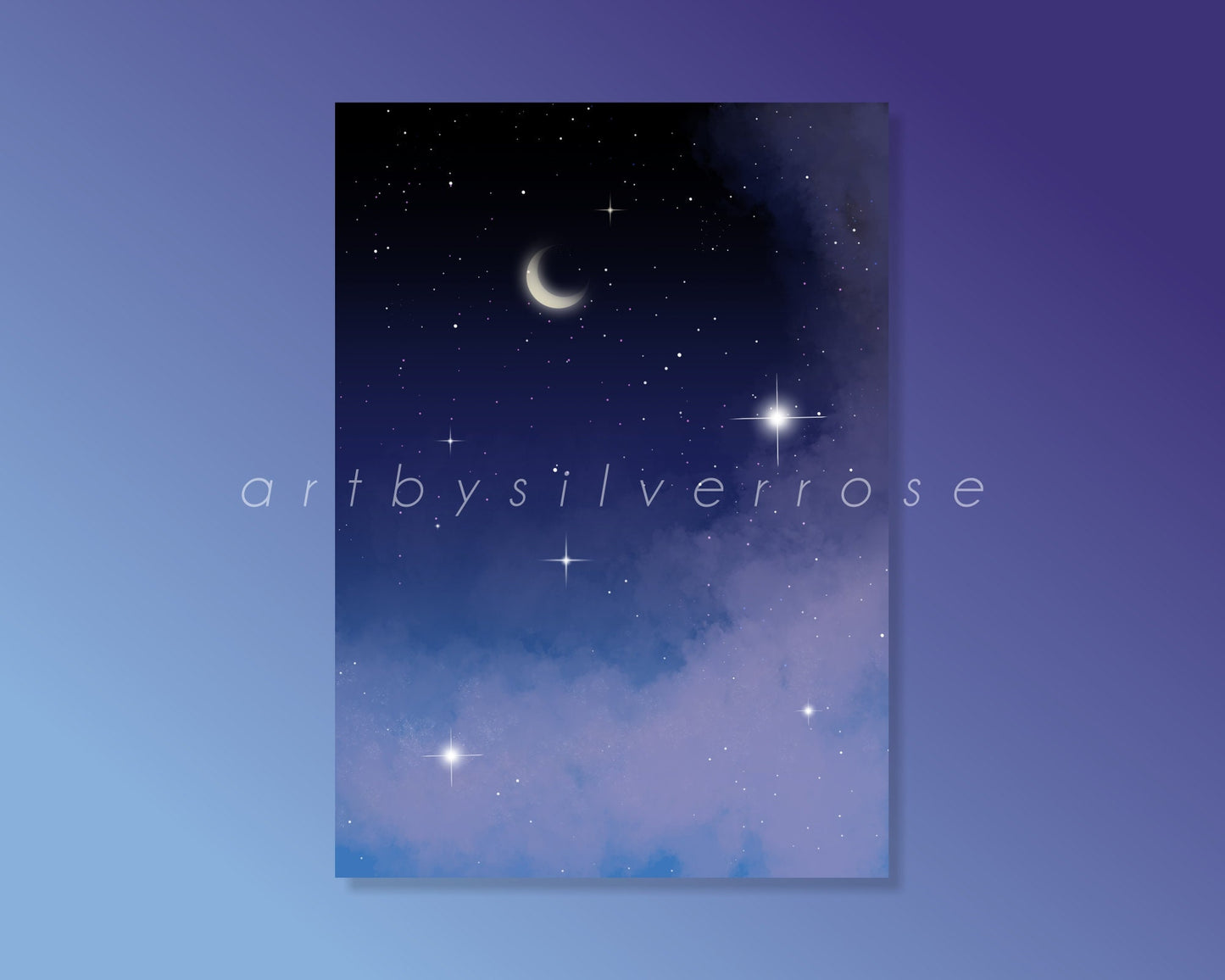 Art Print: Night Sky A5